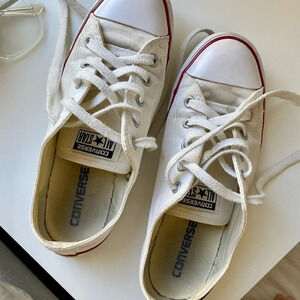 Women’s Off White Converse All Stars  Size 7
